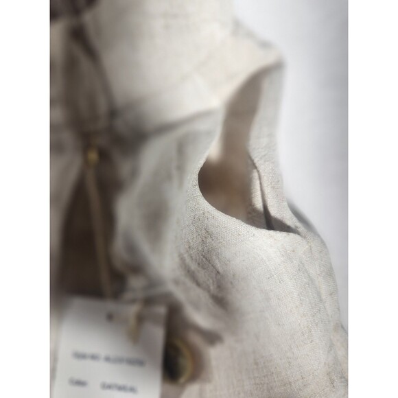 Blenca Pull On Widel Leg Peasant Hippie Pants Womans S Linen Blends - Picture 6 of 9